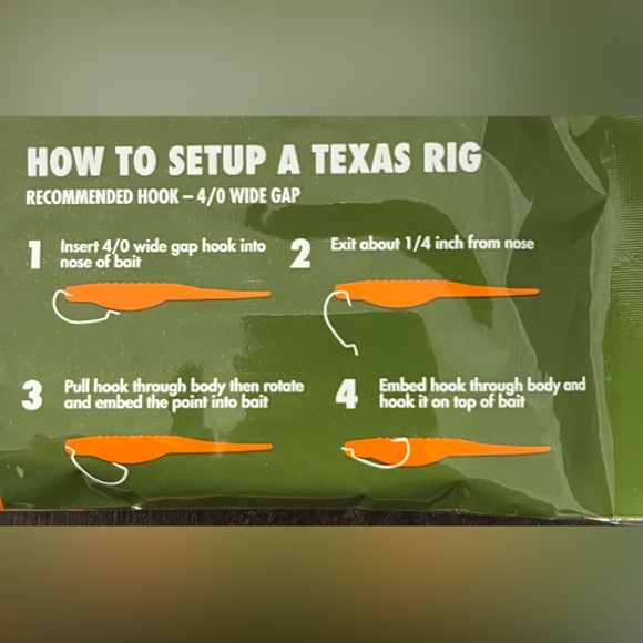 18pc 5in Sexy Shiner Shad Plastic Baits Lure Ozark Trail 2 Packages Gear - Picture 4 of 6